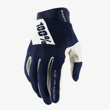 100% RIDEFIT Unisex Bike Gloves Navy
