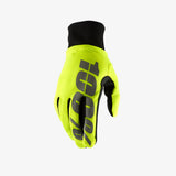100% HYDROMATIC Unisex Bike Gloves Fluo Yellow