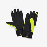 100% HYDROMATIC Unisex Bike Gloves Fluo Yellow
