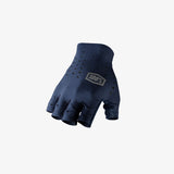 100% SLING Short Finger Unisex Bike Gloves Navy
