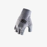 100% SLING Short Finger Women Bike Gloves Grey