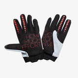 100% GEOMATIC Unisex Bike Gloves Grey/Racer Red