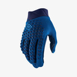 100% GEOMATIC Unisex Bike Gloves Slate Blue