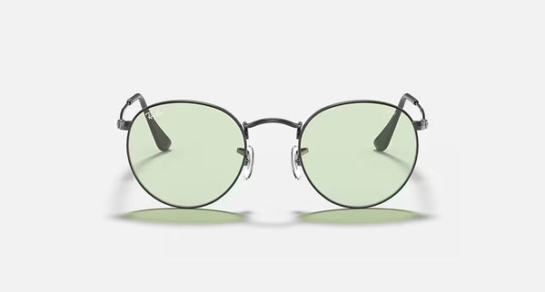 Ray-Ban Round Solid Evolve Unisex Lifestyle Sunglasses