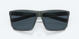 Costa del Mar Rincon Men Fishing Lifestyle Polarized Sunglasses - Front view, showcasing classic West Coast design and polarized lenses