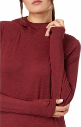 Hot Chillys Women's Clima-Tek Hoodie Midweight Relaxed Fit Base Layer