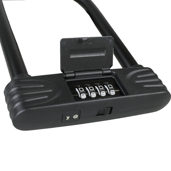 Serfas Combination U-Lock With Cable Unisex Bike Lock
