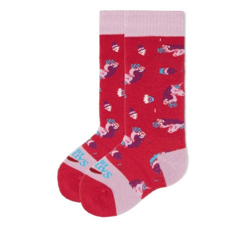 Hot Chillys Youth Unicorn Mid Volume Sock