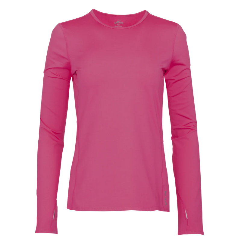 Hot Chillys Women Micro-Elite Chamois Crewneck Top