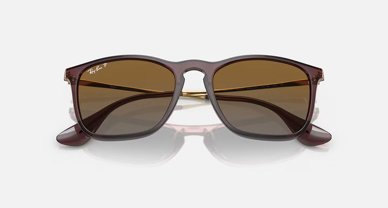Ray-Ban Chris Unisex Lifestyle Square Sunglasses