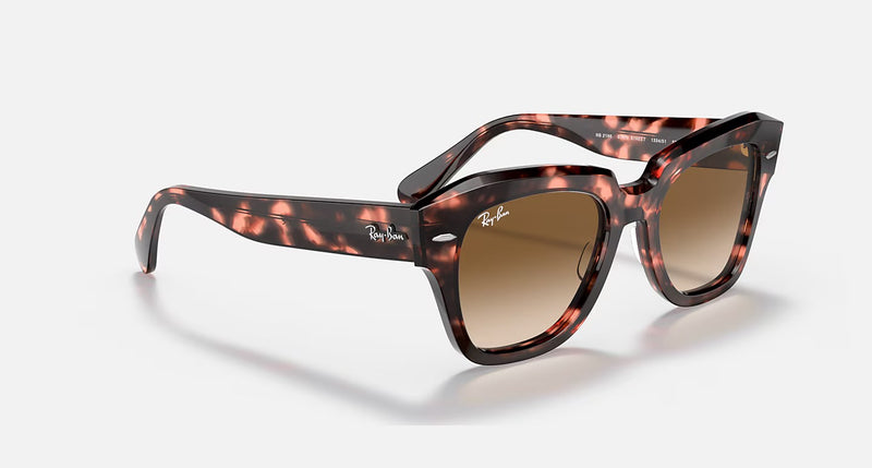 Ray-Ban State Street Unisex Lifestyle Square Sunglasses