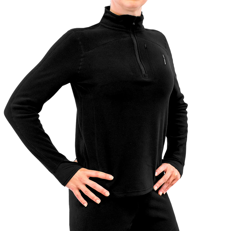 Hot Chillys Women La Montana Zip-T Heavyweight Active Fit Base Layer