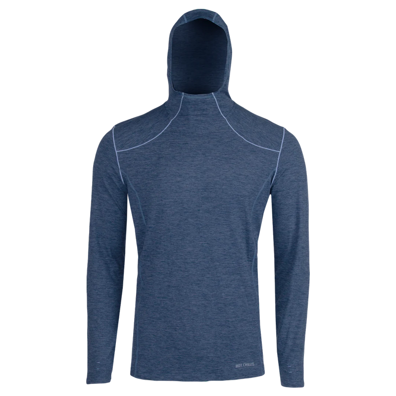Hot Chillys Men Clima-Tek Hoodie Midweight Relaxed Fit Base Layer