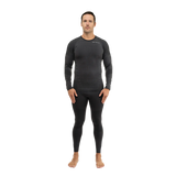 Hot Chillys Men 3D Knit Crew Midweight Body Fit Base Layer