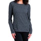 Hot Chillys Women Clima-Tek Crew Midweight Relaxed Fit Base Layer