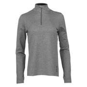 Hot Chillys Women Micro-Elite Chamois Solid Zip-T Base Layer Grey