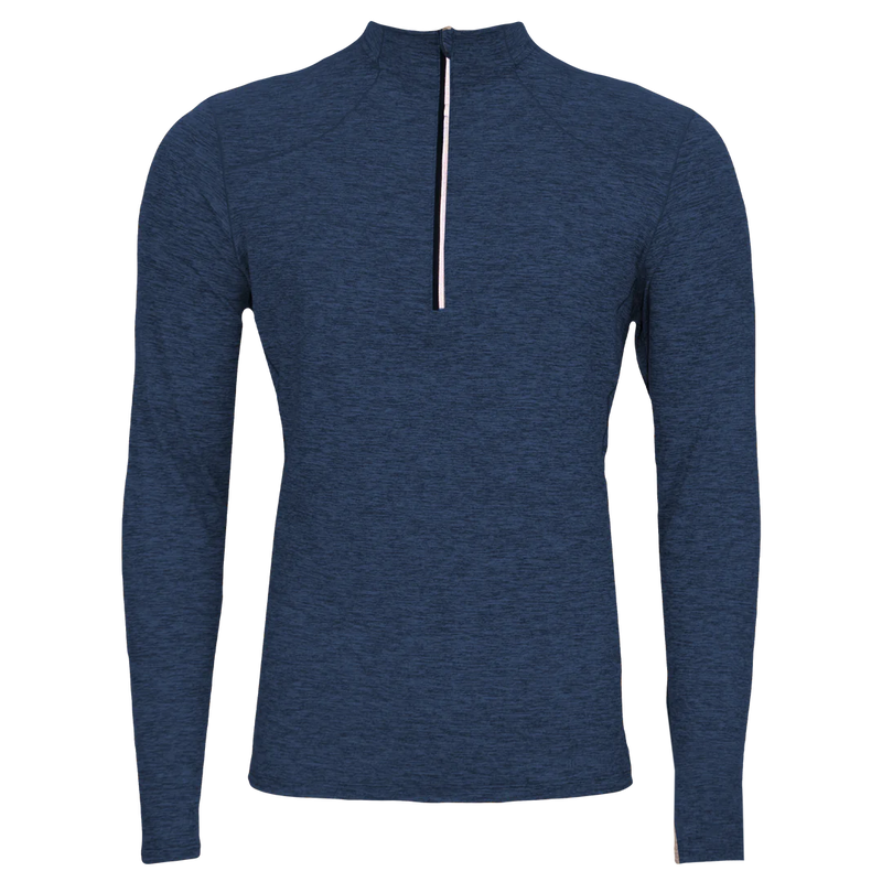 Hot Chillys Men Clima-Tek Zip T Midweight Relaxed Fit Base Layer