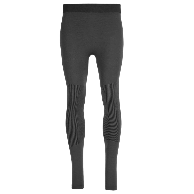 Hot Chillys Men 3D Knit Bottom Midweight Body Fit Base Layer - Front view, showcasing four-way stretch and Silvadur® antimicrobial technology