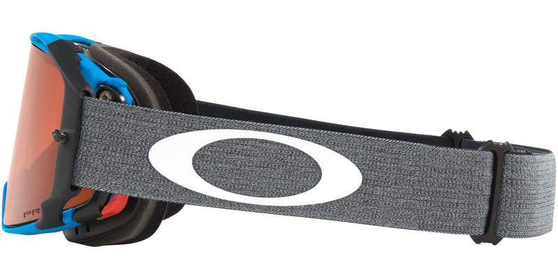Oakley Airbrake Unisex MTB Goggles - Front view, showcasing Factory Lite Vent mesh for airflow and protection