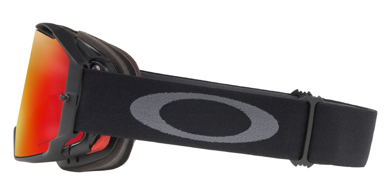 Oakley Airbrake Unisex MTB Goggles - Front view, showcasing Factory Lite Vent mesh for airflow and protection