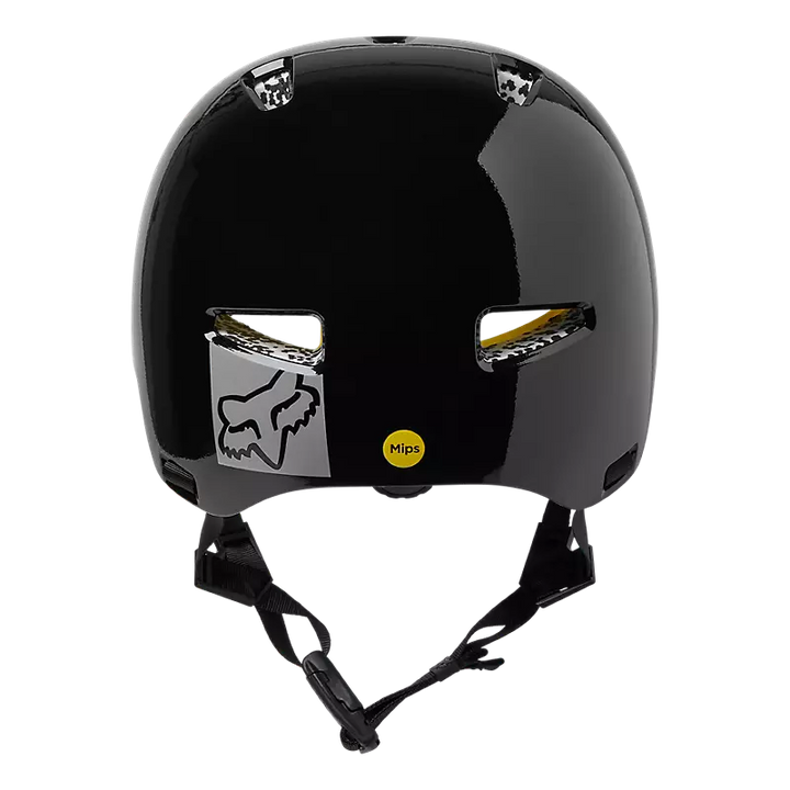 Fox Racing Flight Pro Men MTB Helmet - MIPS Technology and Comfort Liners Black Back
