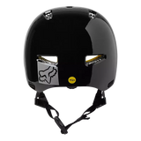 Fox Racing Flight Pro Men MTB Helmet - MIPS Technology and Comfort Liners Black Back