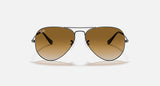 Ray-Ban Classic Aviator Unisex Lifestyle Sunglasses