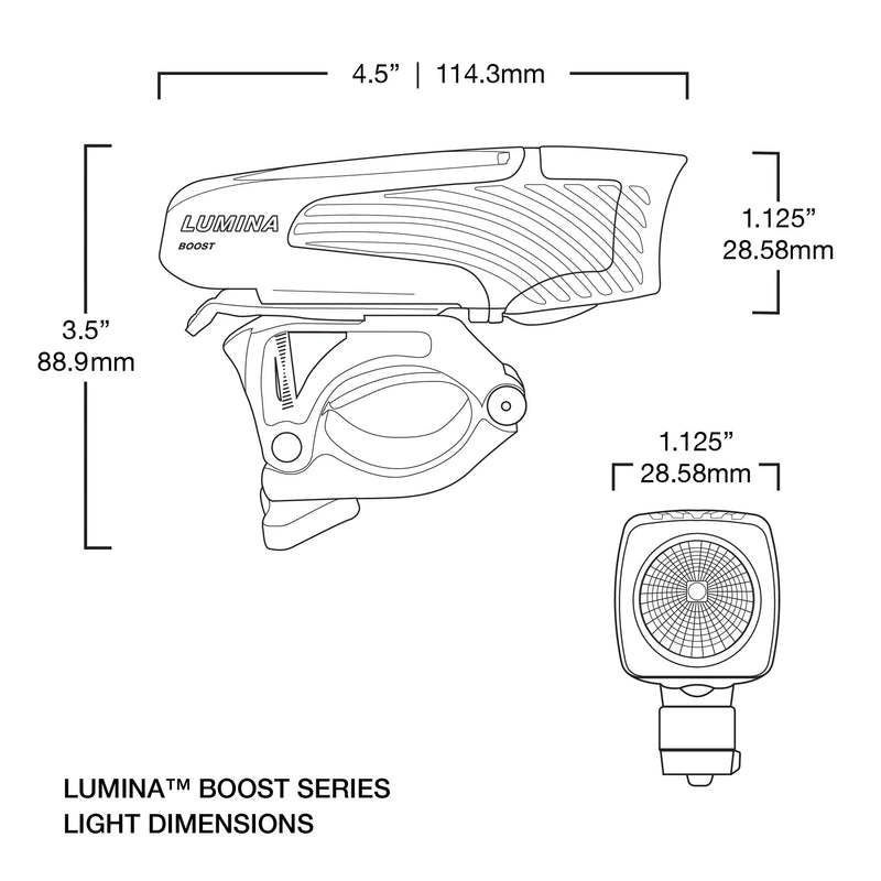 NiteRider Lumina 1000 Boost USB Rechargeable Bike Light Powerful Lumens Bicycle Headlight LED Front Light Easy to Install for Men Women Road Mountain Adventure Commuter Cycling Safety Flashlight