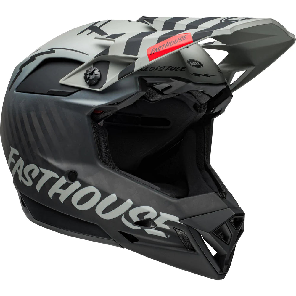 bell full-10 spherical helmet Full-10 Spherical in Matte/Gloss Gray/Retina Sear size Medium
