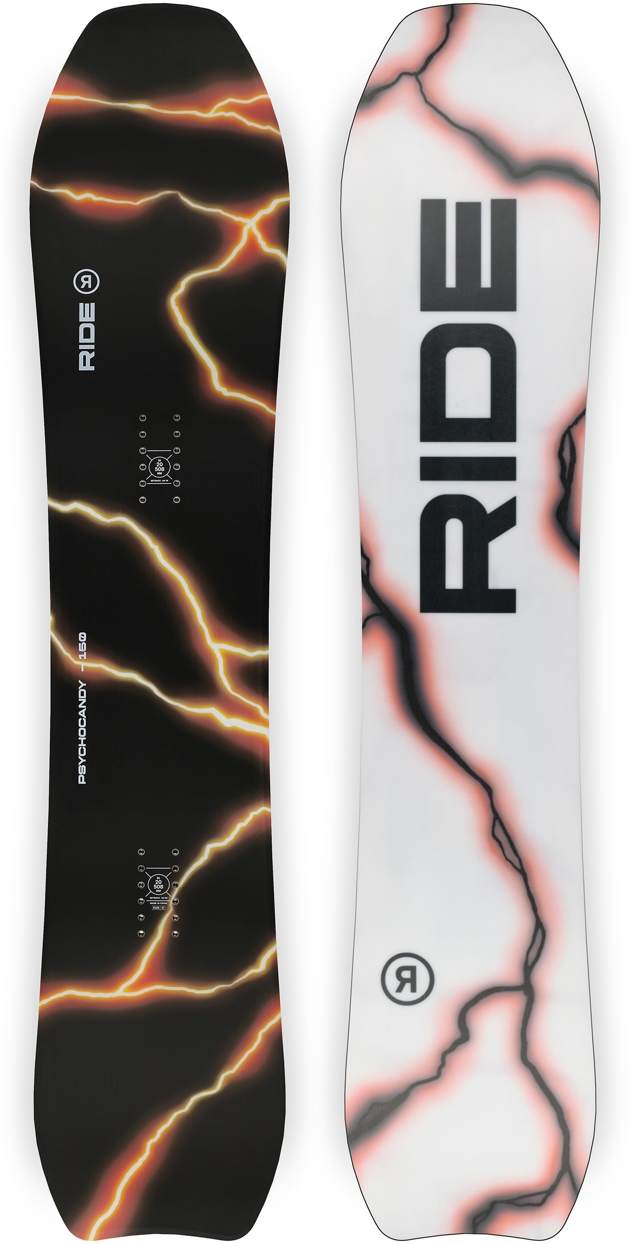 Ride Psychocandy Unisex All Mountain Snowboard – New Day Sports
