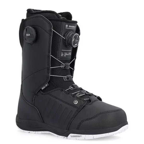 Ride Deadbolt Zonal Men Snowboard Boots Black / 9.5