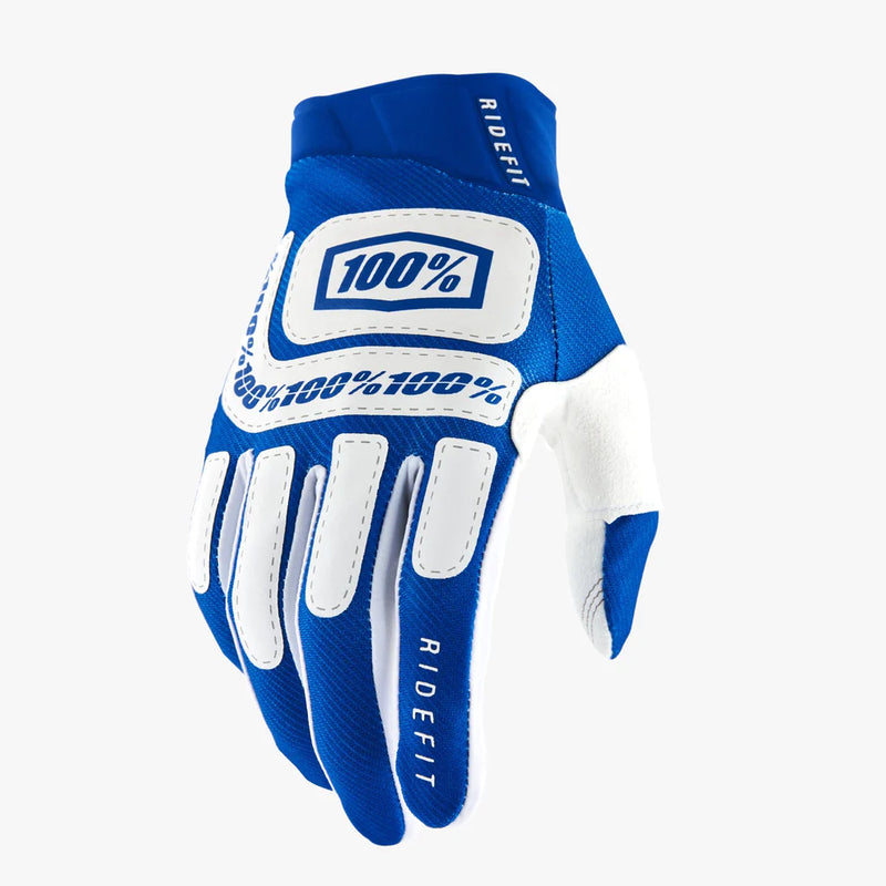100% Ridefit Unisex MTB Gloves