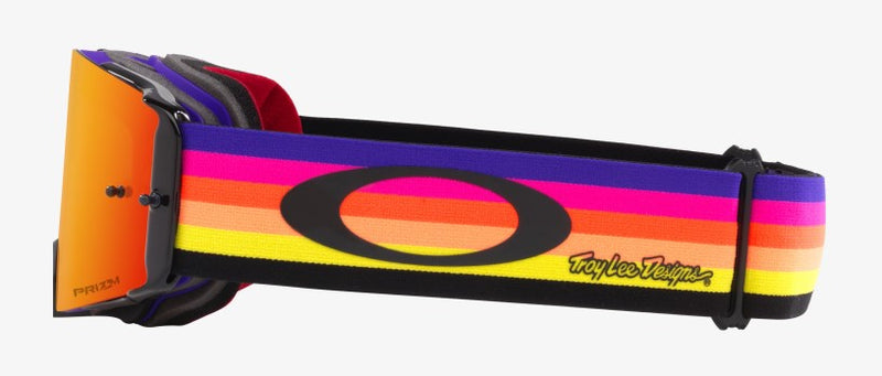 Oakley Front Line MX Dirt Bike MTB Goggles Multicolor Strap