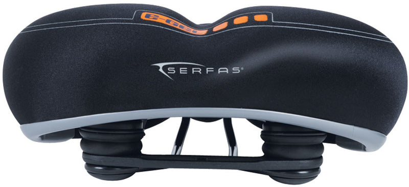 Serfas E-Gel Cruiser Elastomer Unisex Bike Saddle