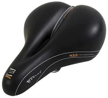 Serfas E-Gel Cruiser Elastomer Unisex Bike Saddle