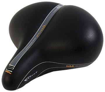 Serfas E-Gel Cruiser Elastomer Unisex Bike Saddle