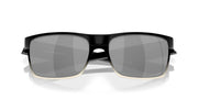 Oakley TwoFace Square Men Sunglasses - Lightweight and Durable Design Matte Black/ Chrome Iridium