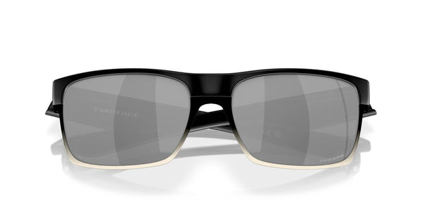 Oakley TwoFace Square Men Sunglasses - Lightweight and Durable Design Matte Black/ Chrome Iridium