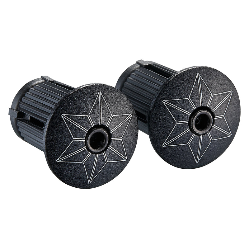 Supacaz Bling Star Fade Tape with Ano Black Plugs