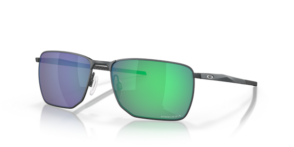 Oakley Ejector Rectangular Men Lifestyle Sunglasses Gunmetal Green Lens