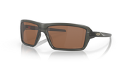 Oakley Cables Rectangular Men Lifestyle Sunglasses with Prizm Lens Matte Grey Smoke