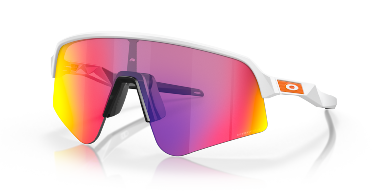 Oakley Sutro Lite Sweep Rectangular Men Lifestyle Sunglasses White Orange