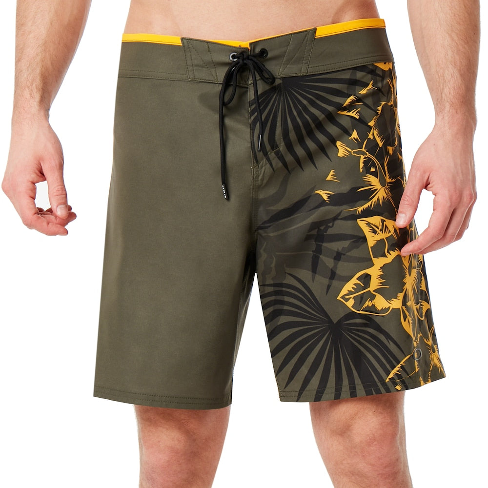 Oakley Biscuit Flower Seamless 18 Inch Men Surf Boardshort New