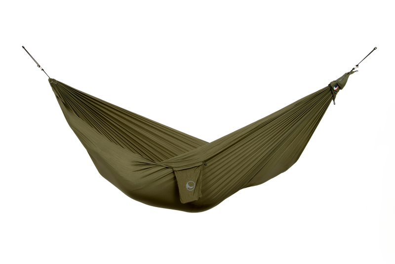 Ticket to the Moon Compact 1-Person Outdoor Hammock Army Green