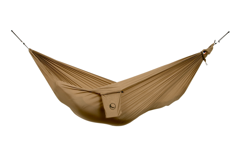 Ticket to the Moon Compact 1-Person Outdoor Hammock Brown
