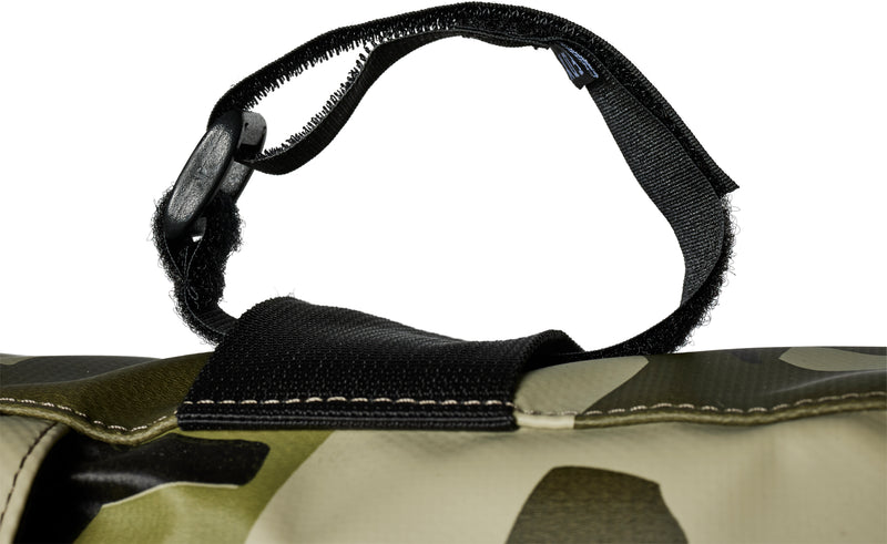 Fox Racing Unisex Tailgate Cover loaded with bikes on a pickup truck Green Camo Grip