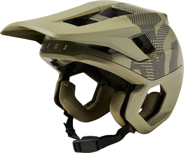 Fox Racing Dropframe Pro Camo Unisex MTB Helmet Camo right hero