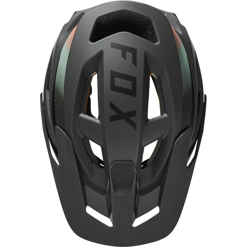 "Fox Racing Unisex Speedframe Vinish Helmet - Adjustable Visor and 360-degree Fit System"