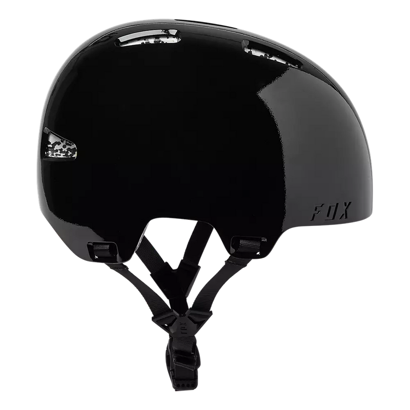 Fox Racing Unisex Flight Pro Helmet - Front view, showcasing MIPS technology and 360 fit system. Black 1
