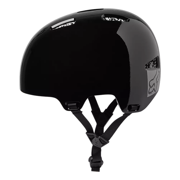 Fox Racing Unisex Flight Pro Helmet - Front view, showcasing MIPS technology and 360 fit system Black 2